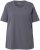 Ulla Popken Essential Round Neck Stretch Tee Graphite Grey - Camisetas - 