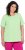 Ulla Popken Essential Round Neck Stretch Tee Light Green - Camisetas - 