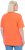 Ulla Popken Essential Round Neck Stretch Tee Coral Pink - Camisetas - 