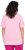 Ulla Popken Essential Round Neck Stretch Tee Pink - Camisetas - 