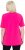Ulla Popken Essential Round Neck Stretch Tee Magenta Pink - Camisetas - 
