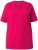 Ulla Popken Essential Round Neck Stretch Tee Dark Raspberry - Camisetas - 
