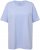 Ulla Popken Essential Round Neck Stretch Tee Sky Blue - Camisetas - 
