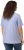 Ulla Popken Essential Round Neck Stretch Tee Sky Blue - Camisetas - 