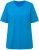 Ulla Popken Essential Round Neck Stretch Tee Sapphire Blue - Camisetas - 