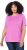 Ulla Popken Essential Round Neck Stretch Tee Cool Pink - Camisetas - 