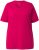 Ulla Popken Essential V-Neck Stretch Tee Dark Raspberry - Camisetas - 