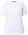 Ulla Popken Scoop Neck Short Sleeve Tee White - Camisetas - 
