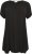 Kaffe Curve Ami Manga corta Túnica Negro intenso - Camisetas - 