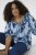 Kaffe Curve Aliana Tunic Blue Flower Animal - Blusones - 