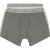JP1880 Boxershorts Flexnamic OEKO-TEX Mid 2-Pack Grey/Off-White - Ropa interior - Ropa interior 2XL-8XL