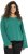 Ulla Popken Rolled Edge Long Sleeve Sweatshirt Emerald Green - Sudaderas y hoodies - 