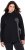 Ulla Popken Ribbon Detail Turtleneck Sweatshirt Black - Sudaderas y hoodies - 