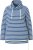 Ulla Popken Striped Turtleneck Neon Detail Sweatshirt Indigo Denim - Sudaderas y hoodies - 