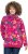 Ulla Popken Ribbon Print Turtleneck Sweatshirt Cherry Red - Sudaderas y hoodies - 