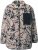 Ulla Popken Marble Print Teddy Fleece Jacket Dark Putty - Sudaderas y hoodies - 