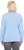 Ulla Popken Basic Round Neck Long Sleeve Slim Fit Cotton Tee Light Blue - Camisetas - 