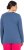 Ulla Popken Basic Round Neck Long Sleeve Slim Fit Cotton Tee Ink Blue - Camisetas - 