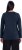 Ulla Popken Basic Round Neck Long Sleeve Slim Fit Cotton Tee Navy Blue - Camisetas - 