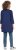 Ulla Popken Floral Motif 3/4 Sleeve Tunic Tee Ink Blue - Camisetas estampadas para mujer - 