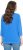 Ulla Popken Make It Amazing 3/4 Sleeve Graphic Tee Pacific Blue - Camisetas estampadas para mujer - 