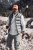 JP1880 Quilted Vest Outdoor Stand-up Collar Grey - Chaquetas - Chaquetas Tallas Grandes 2XL-8XL