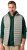 JAY-PI Lightly Quilted Vest with Stomach Fit Grey - Chaquetas - Chaquetas Tallas Grandes 2XL-8XL