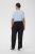 Kaffe Curve Mille Wide Pants Black Deep - Pantalones de tela - 