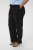 Kaffe Curve Mille Wide Pants Black Deep - Pantalones de tela - 