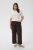 Kaffe Curve Mille Wide Pants Coffee Brown - Pantalones de tela - 