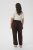 Kaffe Curve Mille Wide Pants Coffee Brown - Pantalones de tela - 