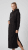 Nora Mikken MARTINA Maxi Hoodie Dress Black - ROPA DE MUJER XS-XXL - 