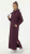 Nora Mikken MARTINA Maxi Hoodie Dress Mauve Wine - ROPA DE MUJER XS-XXL - 
