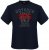 Adamo Outdoor track Comfort fit T-shirt Navy - Camisetas - Camisetas - 2XL-14XL