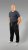 20 Nodi Ponente Long Leg Sports Pants in Combed Fleece Cotton Black - Pantalones y cortos de chándal - Pantalones y Pantalones cortos de chándal - 2XL-12XL