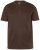 JP1880 Henley Basic T-Shirt with Buttons Brown - Camisetas - Camisetas - 2XL-14XL