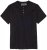 Adamo Silas Regular fit Serafino T-shirt Black - Camisetas - Camisetas - 2XL-14XL