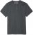 Adamo Silas Regular fit Serafino T-shirt Charcoal - Camisetas - Camisetas - 2XL-14XL