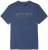 Adamo Simon Regular fit Printed T-shirt Denim Blue - Camisetas - Camisetas - 2XL-14XL