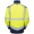 Leo Bowden Ecoviz Softshell Jacket Hi-Vis Yellow/Navy Print - Ropa de trabajo - Ropa de trabajo 3XL-6XL