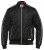 D555 Skipton Quilted Bomber Jacket Black - Chaquetas - Chaquetas Tallas Grandes 2XL-8XL