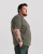 Motley Denim Stockholm T-shirt Dark Khaki - Camisetas - Camisetas - 2XL-14XL