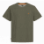 Motley Denim Stockholm T-shirt Dark Khaki - Camisetas - Camisetas - 2XL-14XL