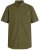 Motley Denim Zagreb Camisa de Manga Corta Caqui Oscuro - Camisas - Camisas 2XL-10XL