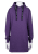 Nora Mikken KRISTINA Long Hoodie Purple - Sudaderas - 
