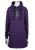 Nora Mikken KADRI WHITE Long Hoodie Purple - Sudaderas - 