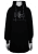 Nora Mikken KADRI WHITE Long Hoodie Black - Sudaderas - 