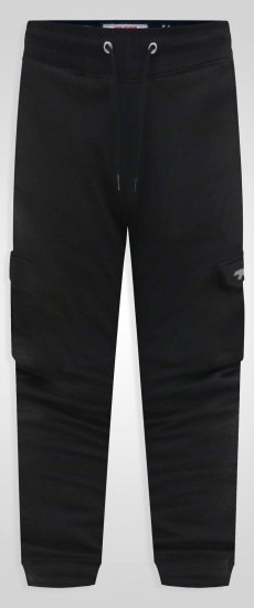 D555 Dexter 1 Cargo Jogger With Bear Embroidery TALL Negro - TALL pantalones de chándal - Pantalones de chándal TALL