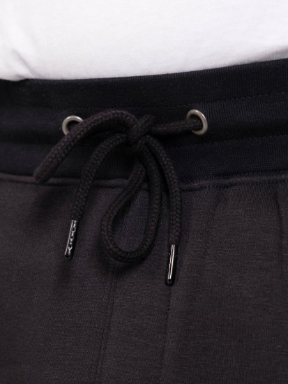 D555 Dexter 1 Cargo Jogger With Bear Embroidery Negro - Pantalones y cortos de chándal - Pantalones y Pantalones cortos de chándal - 2XL-12XL