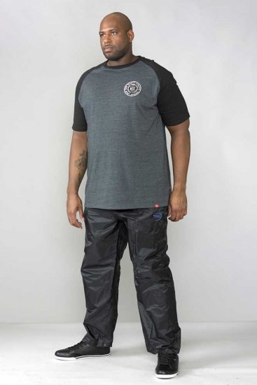D555 Elba "Packaway" Rain Pants Black - Ropa deportiva - Ropa Deportiva 2XL-10XL